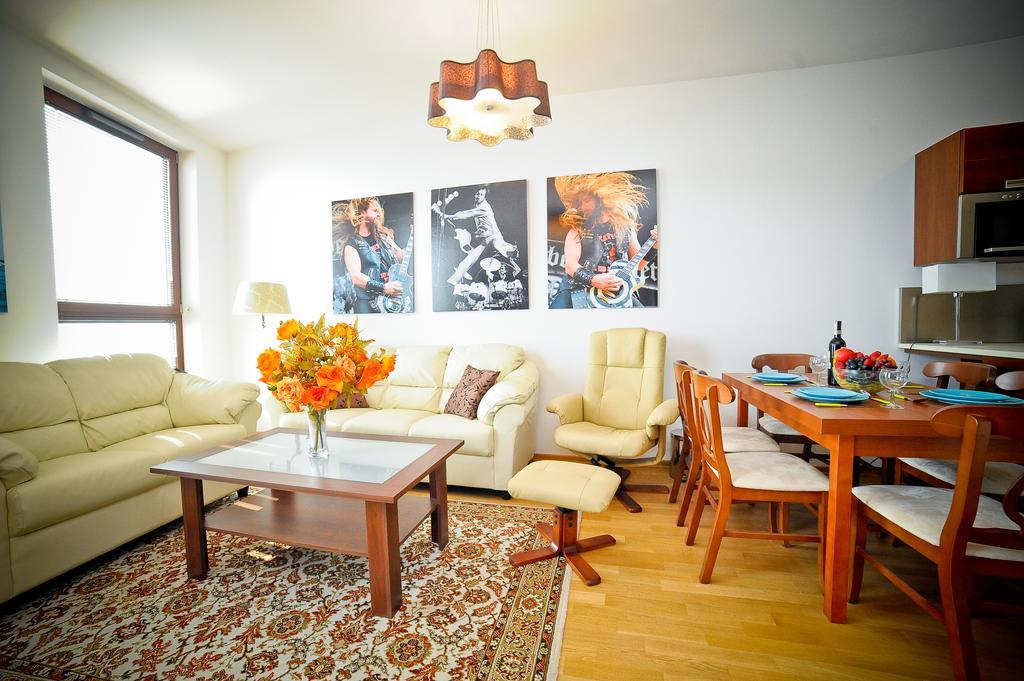 Luxury Rockefeller - Sea Towers Apartman Gdynia Szoba fotó
