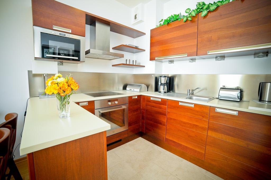 Luxury Rockefeller - Sea Towers Apartman Gdynia Szoba fotó