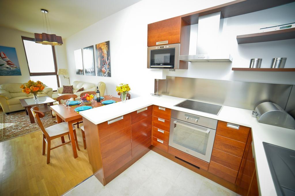 Luxury Rockefeller - Sea Towers Apartman Gdynia Szoba fotó